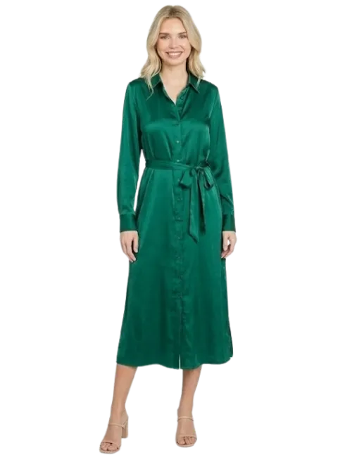 Silk/Satin Button Down